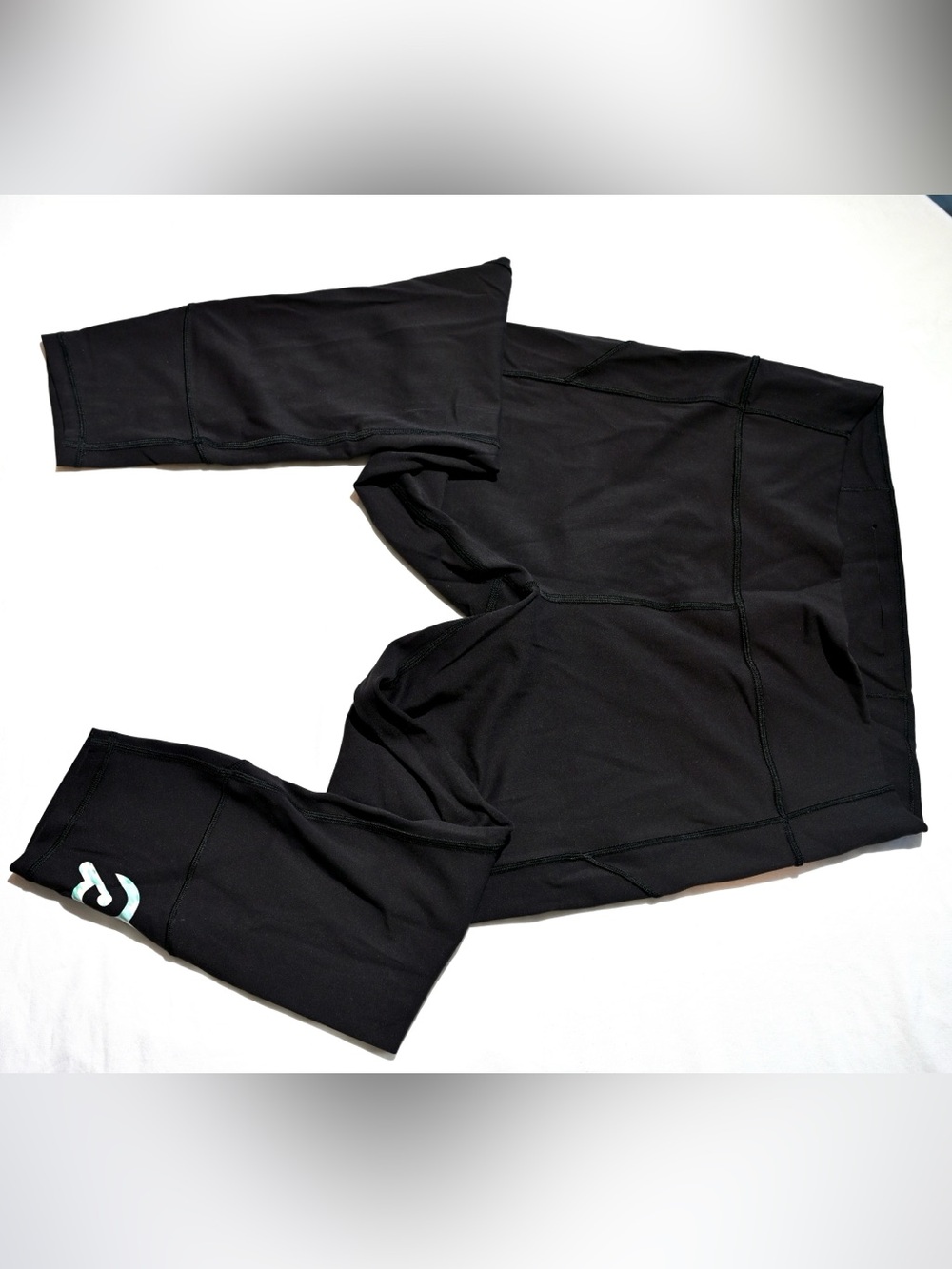 Lululemon x Peloton In Movement Tight 25” Black Everlux Leggings Size 12